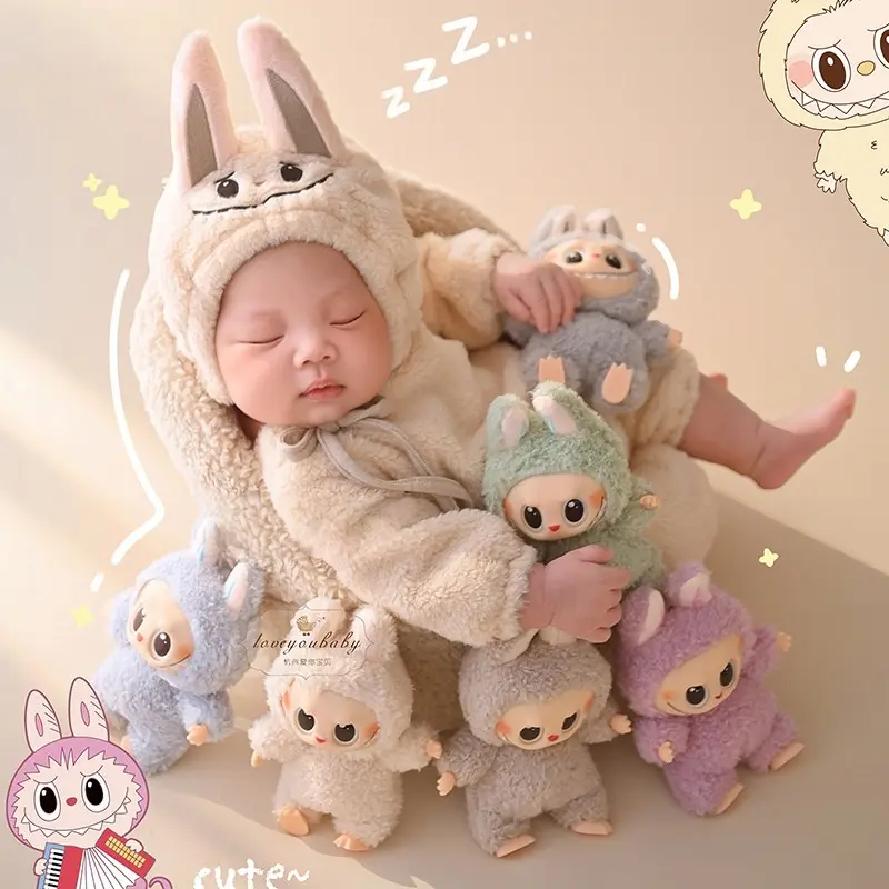 Labubu Theme Set - Newborn Photography Props